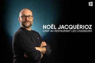 Noël Jacquérioz, chef au restaurant Les Chasseurs à Savièse